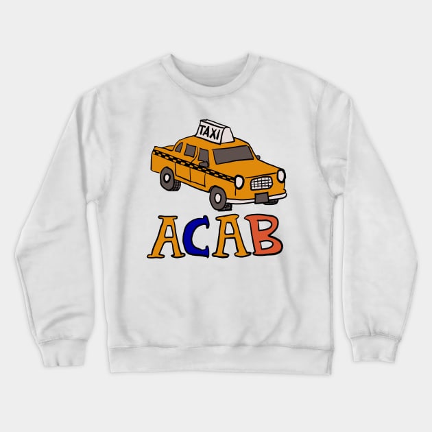 A Cab Crewneck Sweatshirt by nataliefransiska